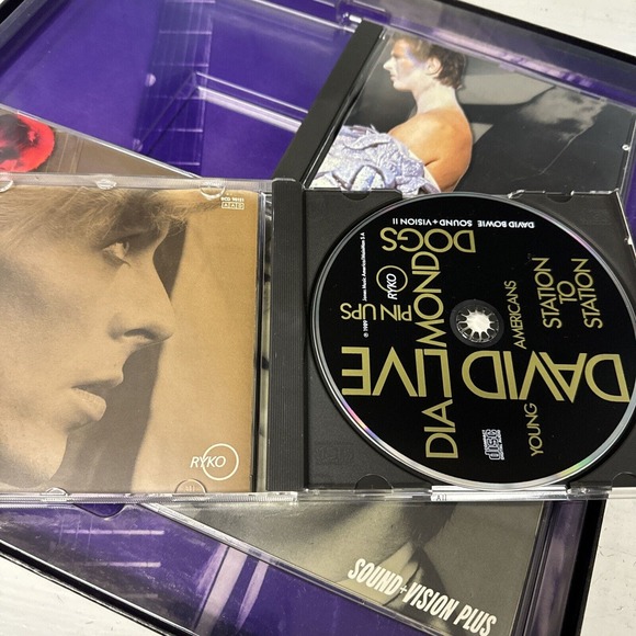 David Bowie Deluxe Ed. Sound+Vision CD box set Sound Vision 4 CD’s‎ + Booklet - Picture 7 of 8